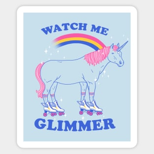 Watch me Glimmer Sticker